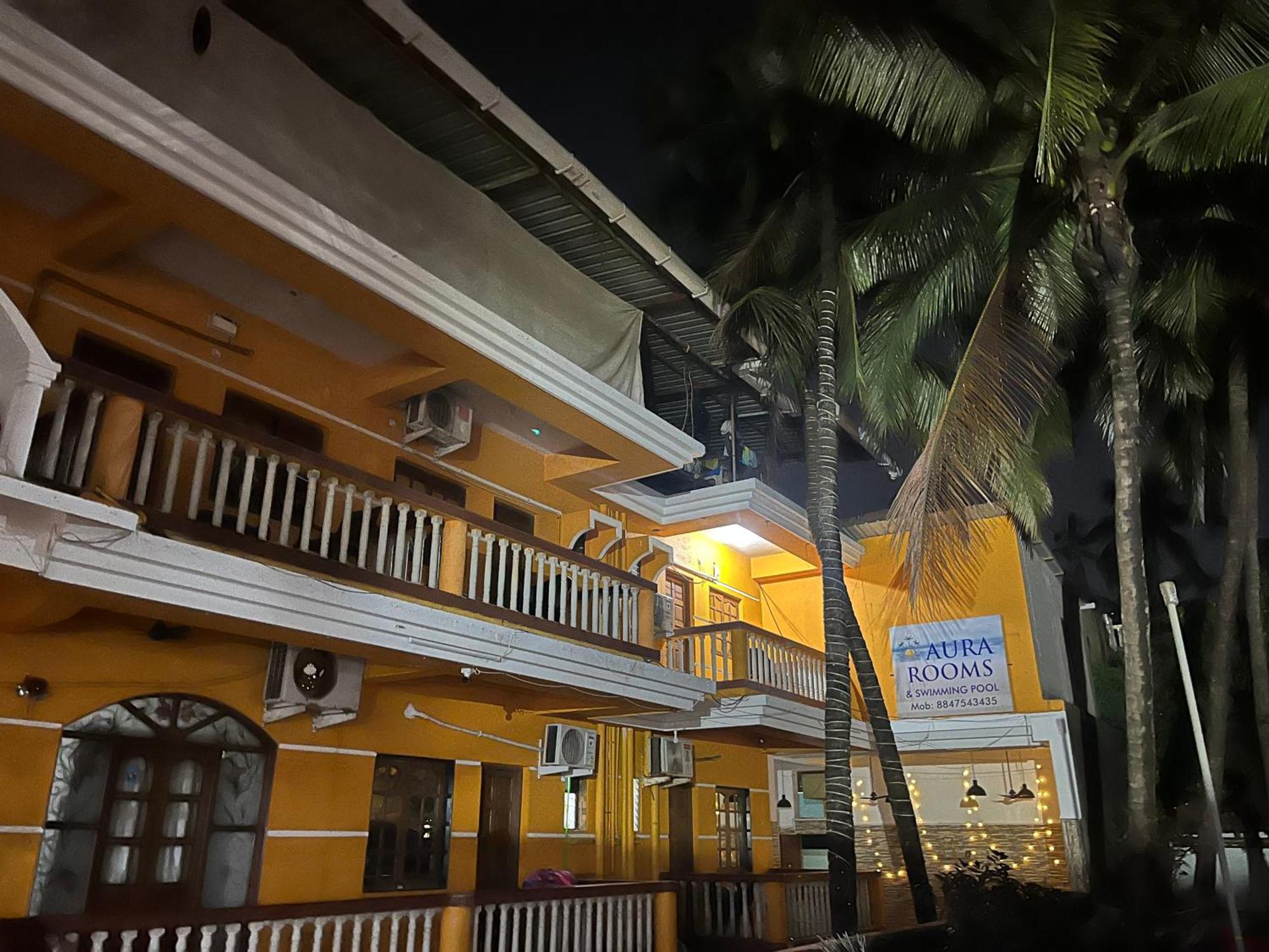 Aura Rooms & Swimming Pool, Calangute Exteriér fotografie